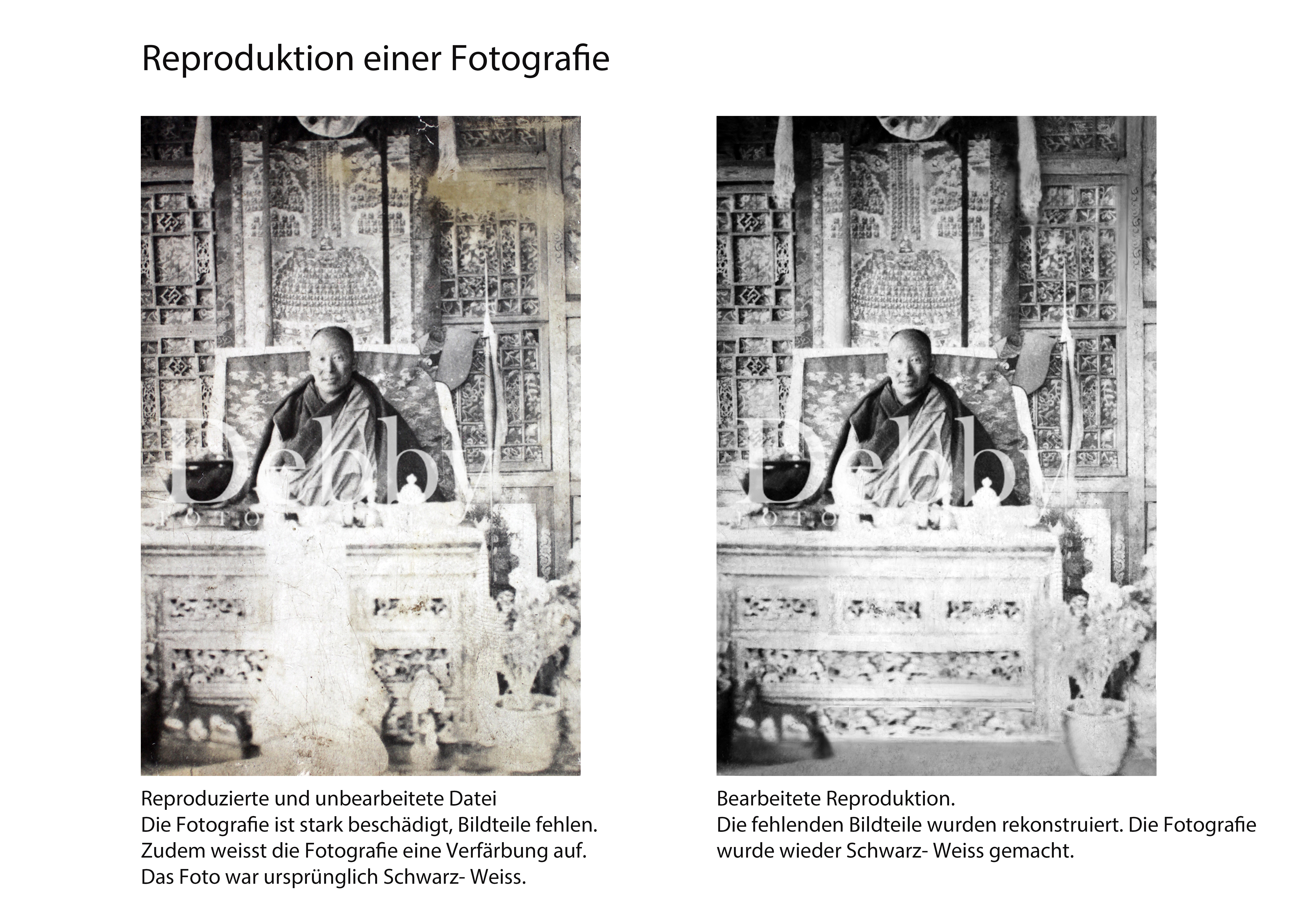 Digitalisierung von Papierabzügen mit Digitalisierung